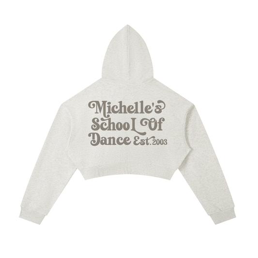 Adult Essential Cropped Zip-Up Hoodie