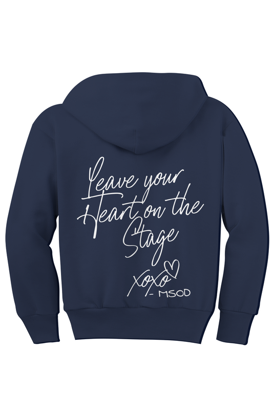 Youth Heart Zip Up