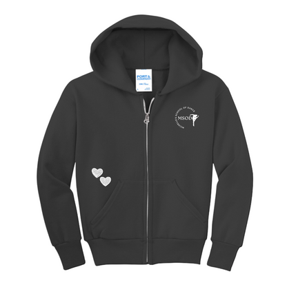 Youth Heart Zip Up